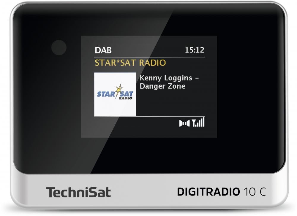 TechniSat DIGITRADIO 10 C Personale Analogico e digitale Nero, Argento cod. 0000/3945