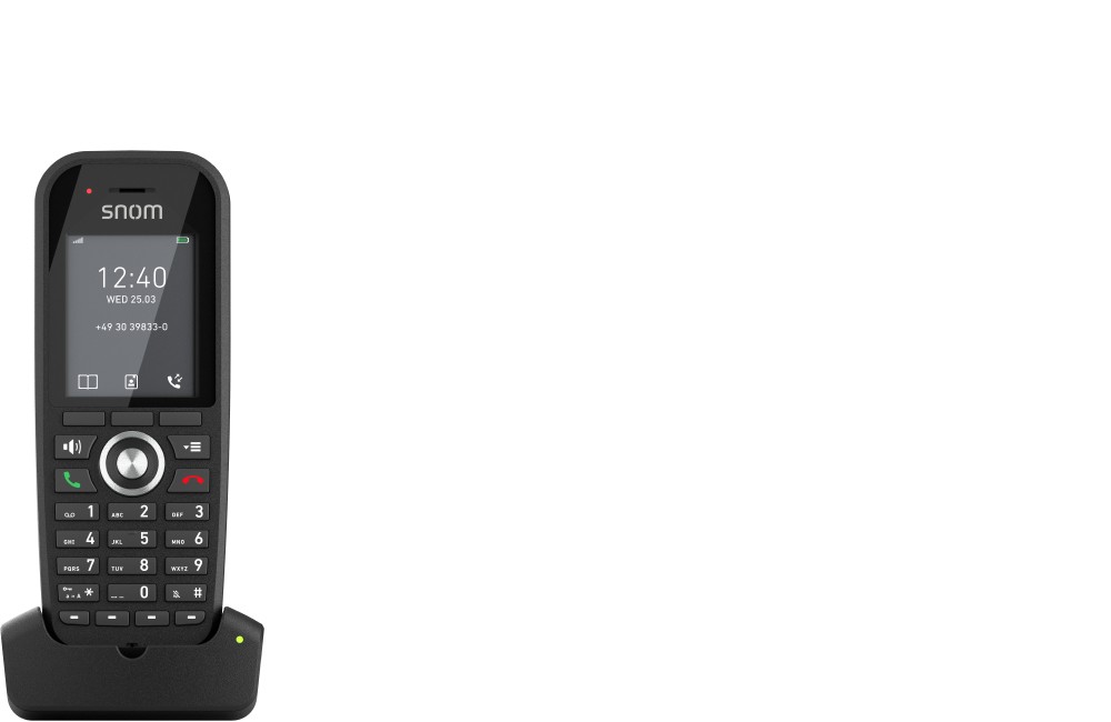 Snom M30 IP DECT Handset EU Telefono DECT Nero cod. 00004607