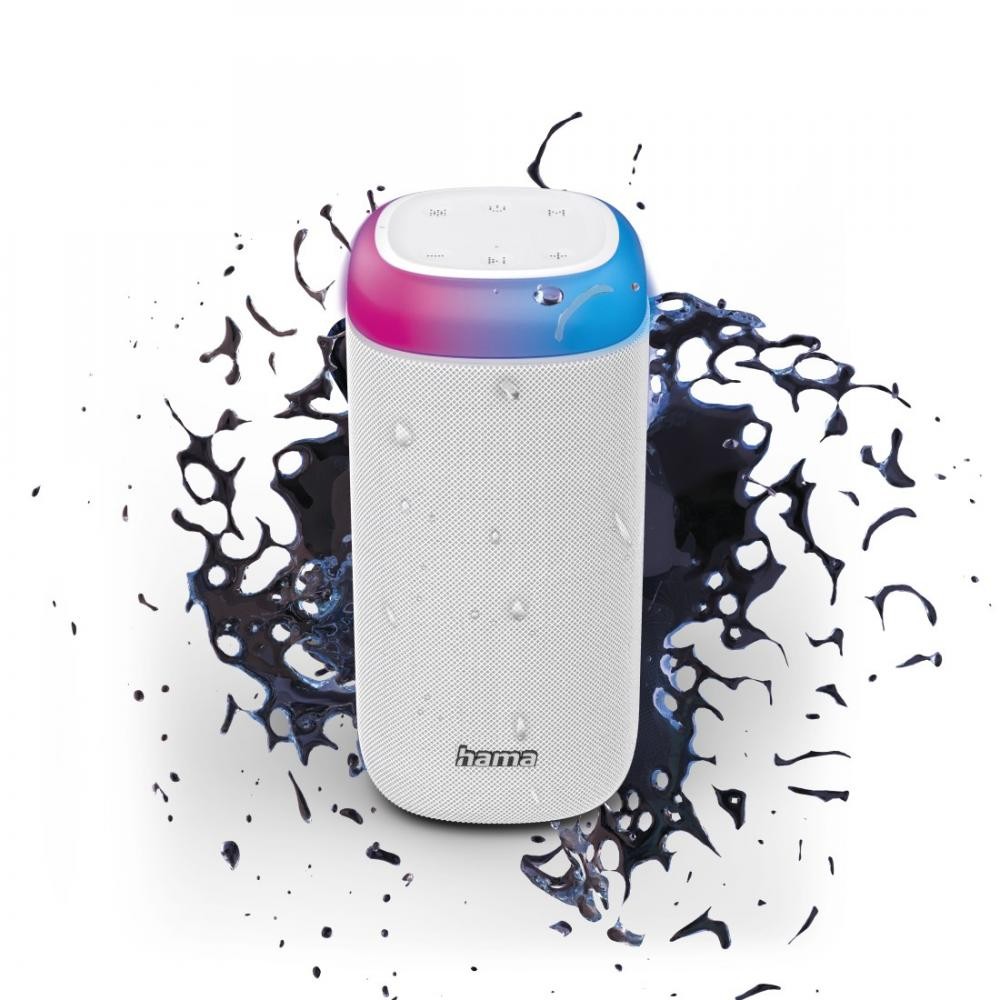 Hama Shine 2.0 Altoparlante portatile stereo Bianco 30 W cod. 00188229