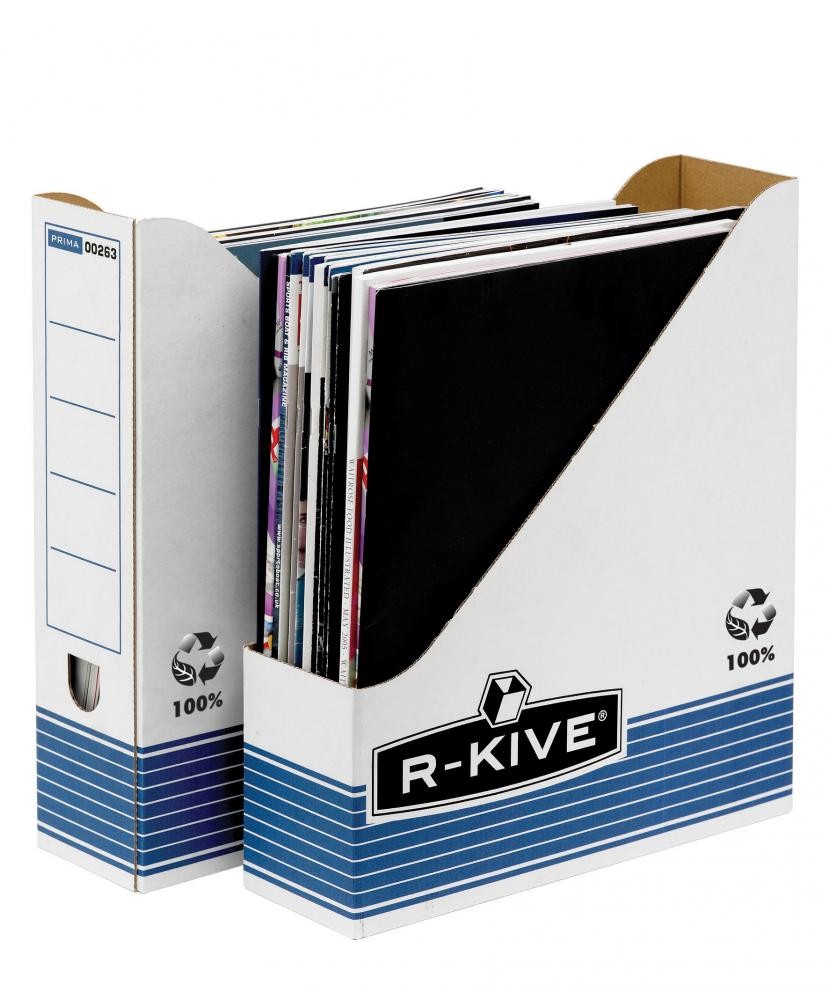 Fellowes 0026301 scatola per la conservazione di documenti Blu, Bianco cod. 0026301