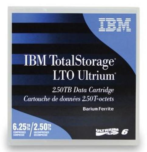 IBM LTO Ultrium 6 Nastro dati vuoto 2,5 TB cod. 00V7590L