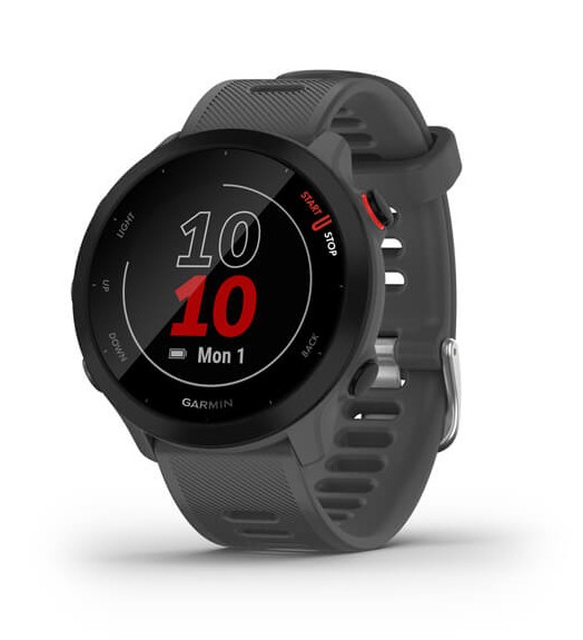 Garmin Forerunner 55 MIP 42 mm Digitale 208 x 208 Pixel Touch screen Grigio GPS (satellitare) cod. 010-02562-13