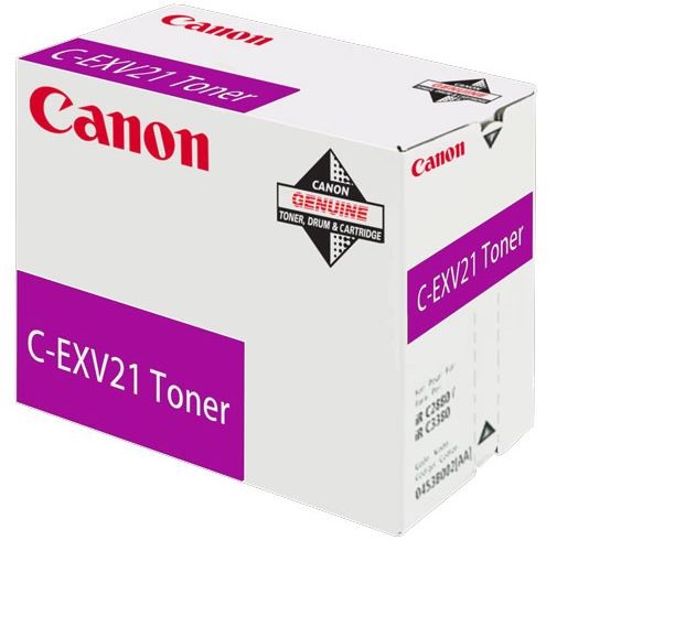 Canon Magenta Laser Printer Toner Cartridge cartuccia toner Originale cod. 0454B002