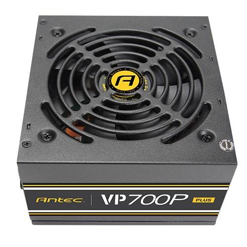 Antec VP700P Plus EC alimentatore per computer 700 W 20+4 pin ATX ATX Nero cod. 0-761345-11657-2