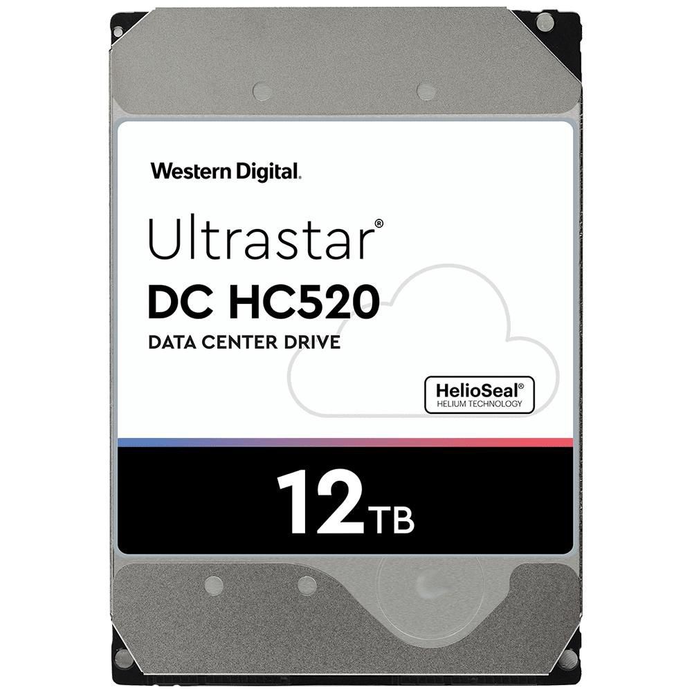 Western Digital WD ULTRASTAR HE12 3.5in 26.1MM 12000GB 256MB 7200RPM SAS ULTRA 512E TCG FIPS P3 - 0F29533