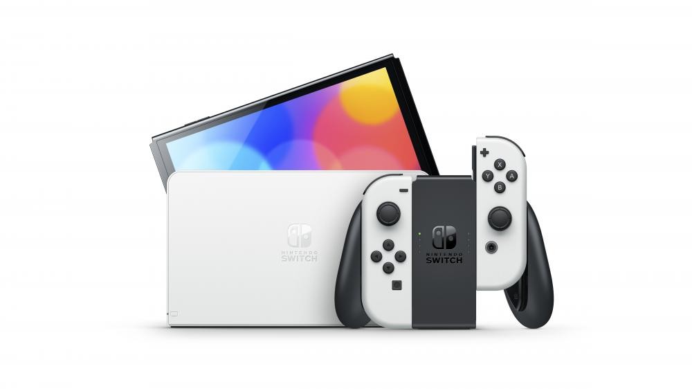 Nintendo Switch (modello Oled) Bianco, schermo 7 pollici cod. 10007454