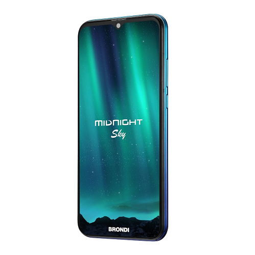 Brondi Midnight Sky 15,2 cm (6") Doppia SIM Android 11 Go Edition 4G USB tipo-C 2 GB 16 GB 2500 mAh Blu, Verde cod. 10278050