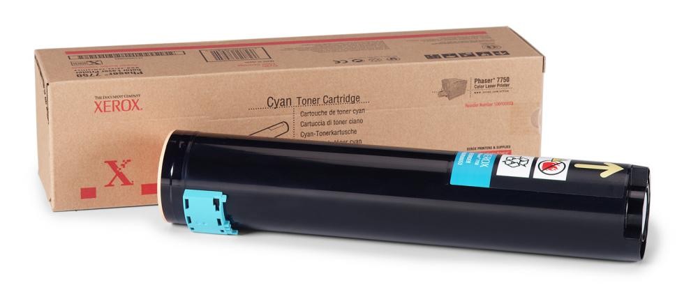 Xerox Cyan Toner Cartridge for Phaser 7750/EX7750 - 106R00653