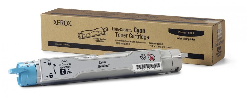 Xerox Cyan High-Capacity Toner Cartridge - 106R01082
