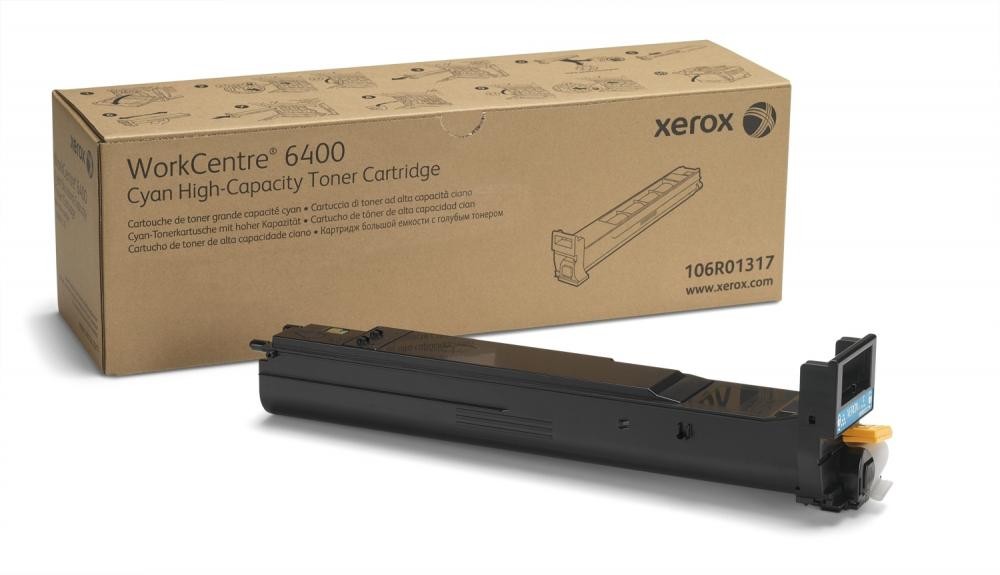 Xerox High Capacity Cyan Toner Cartridge (16500 pages) - 106R01317