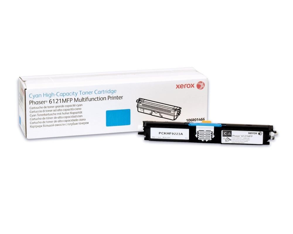 Xerox Phaser 6121MFP, High Capacity Cyan Toner Cartridge (2600 pages) - 106R01466