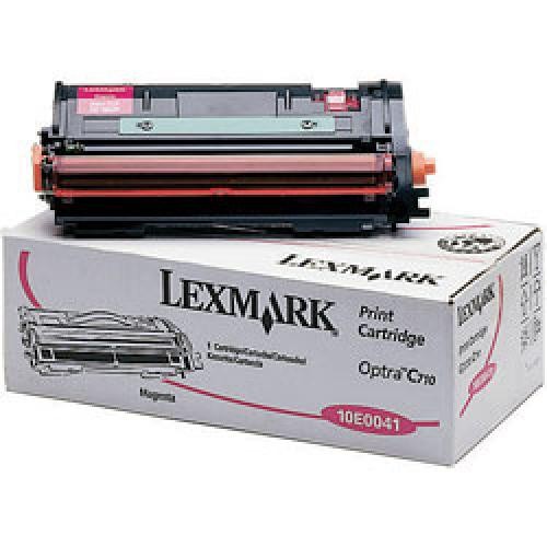 Lexmark 10E0041 cartuccia toner 1 pz Originale Magenta cod. 10E0041