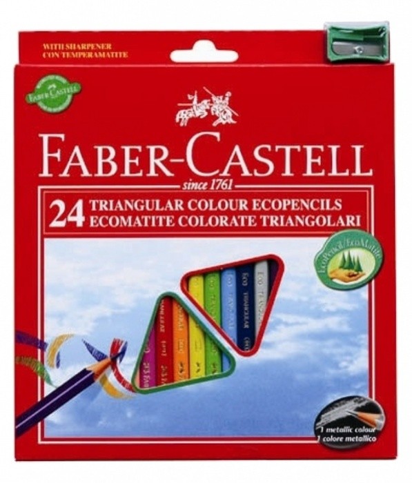 Faber-Castell 120524 pastello colorato 24 pz cod. 120524