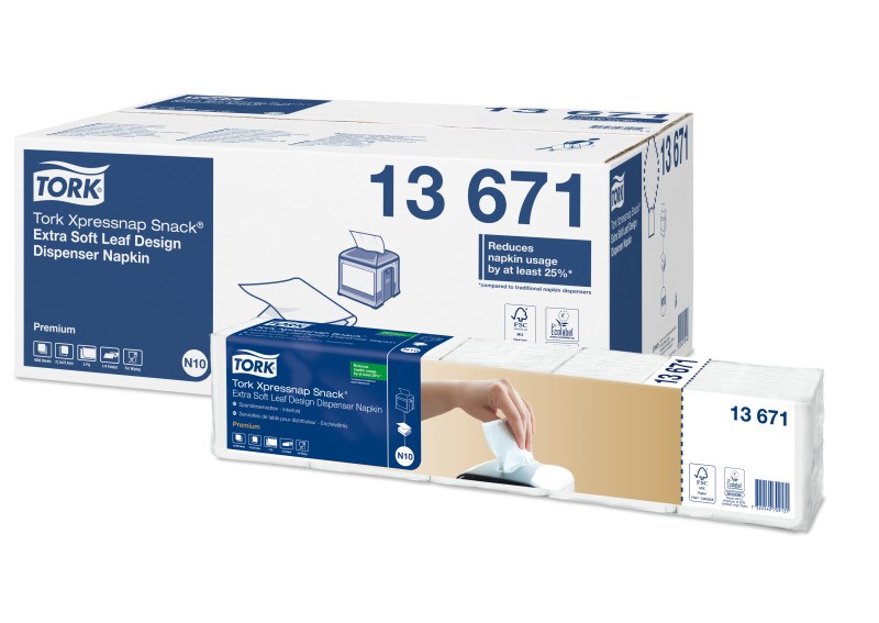 Tork 13671 tovagliolo di carta Bianco 500 pz cod. 13671