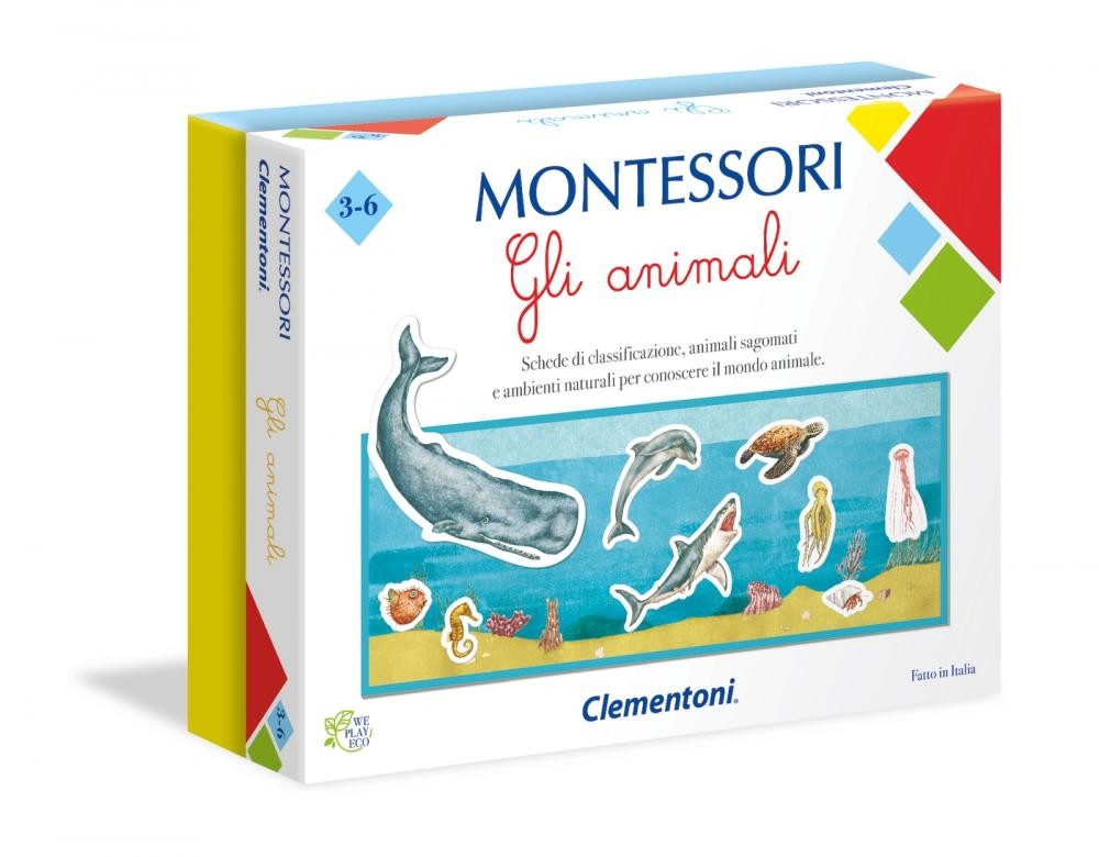 Clementoni Montessori Gli animali cod. 16100