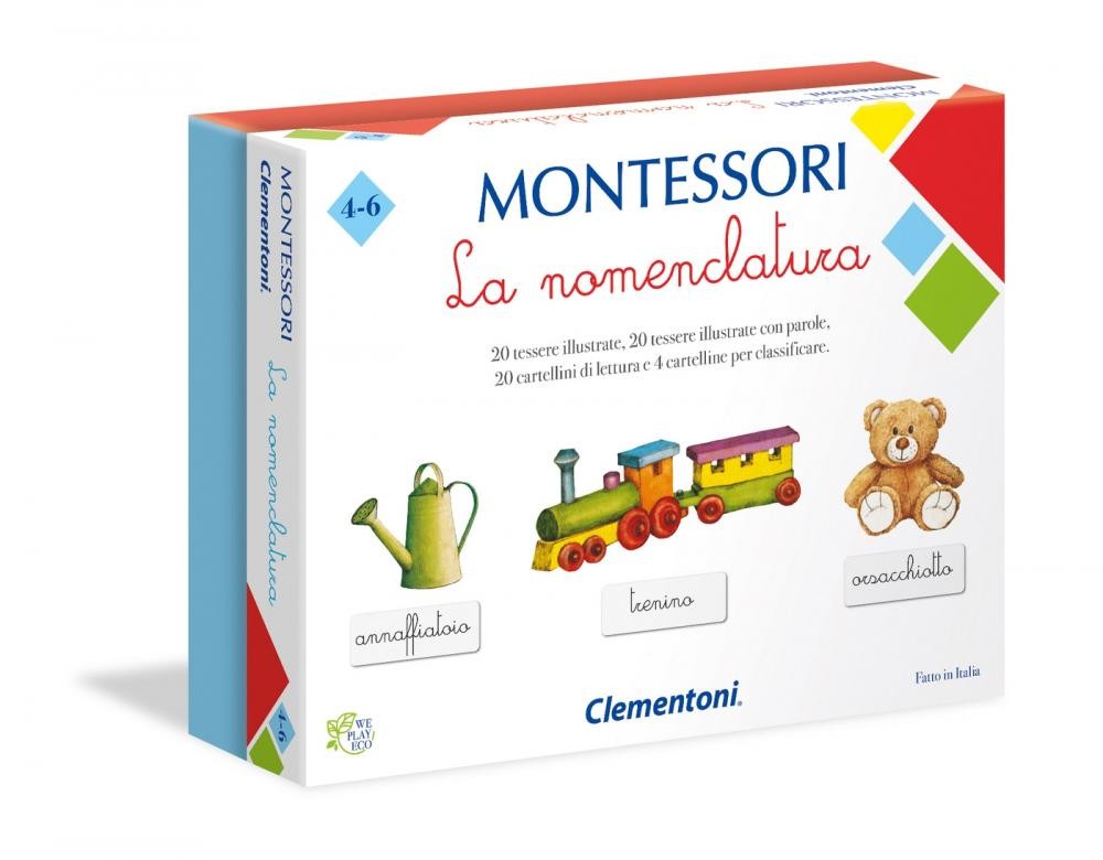 Clementoni Montessori La nomenclatura cod. 16101