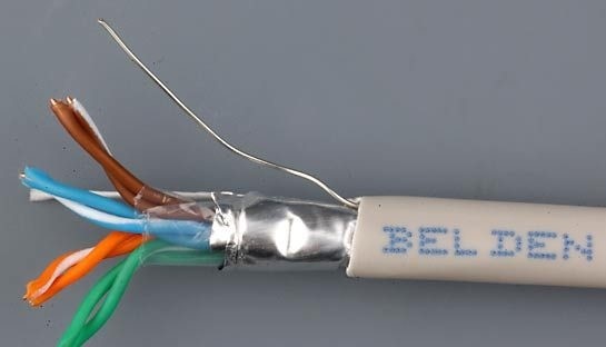 Belden FTP CAT5E 4PR 24AWG cable, 500m - 1633ENH.00500