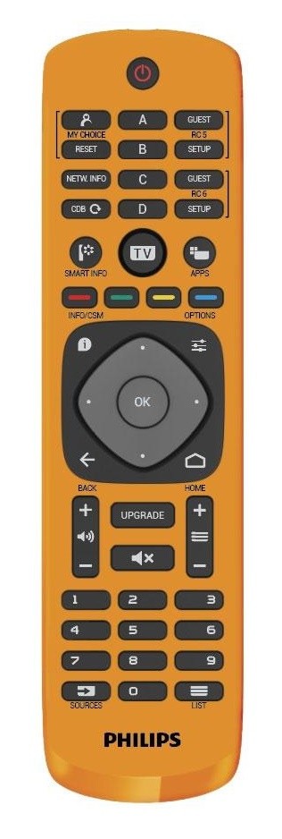 Philips TELECOMANDO SET-UP MASTER PER HOTEL TV - 22AV9573A/12                  