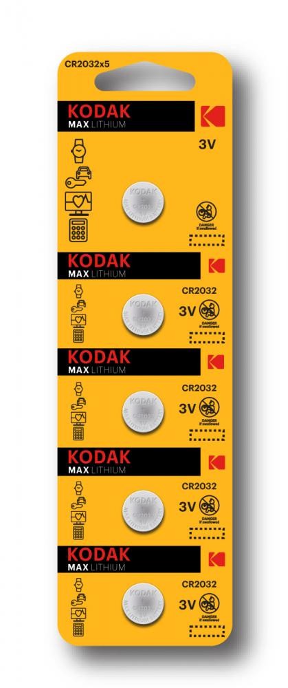 Kodak KCR2032 Batteria monouso CR2032 Lithium-Manganese Dioxide (LiMnO2) cod. 30411579