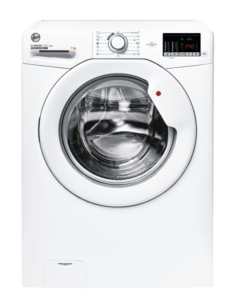 Hoover H-WASH 300 LITE H3W4 472DE/1-S lavatrice Caricamento frontale 7 kg 1400 Giri/min Bianco cod. 31010689