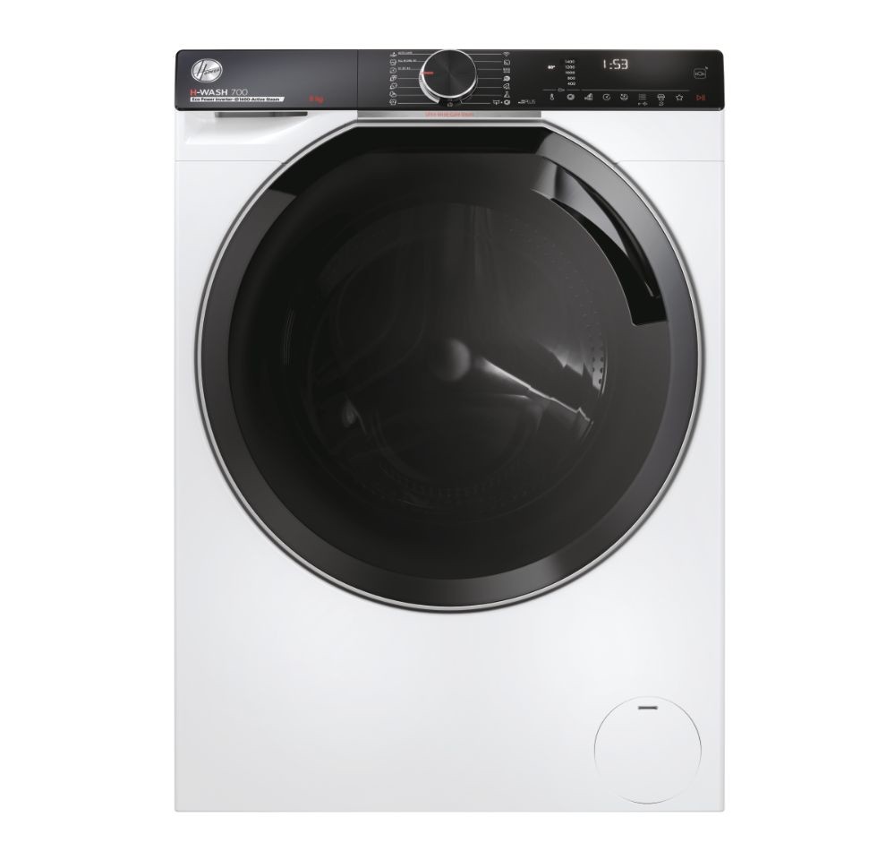 Hoover H-WASH 700 H7W449AMBC-S lavatrice Caricamento frontale 9 kg 1400 Giri/min Bianco cod. 31018970