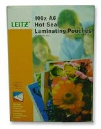 Leitz EVA A6 2x125mµ pellicola per plastificatrice 100 pz cod. 33806