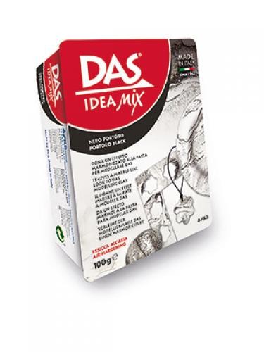 DAS Idea Mix Argilla da modellazione 100 g Nero 1 pz cod. 342005