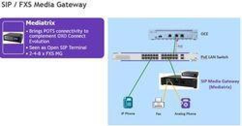 Alcatel-Lucent ENTERPRISE SIP MEDIA GATEWAY - 2 ANALOGE PORTS - 3MJ06001AA