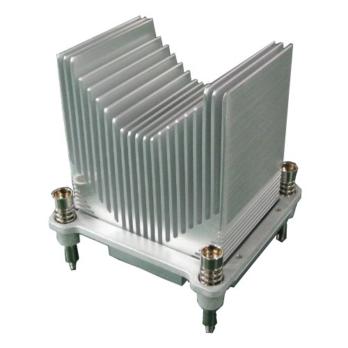 DELL 412-AADV sistema di raffreddamento per computer Processore Dissipatore di calore/Radiatore Argento cod. 412-AADV