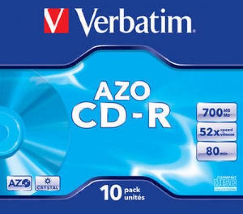Verbatim CD-R Super AZO Crystal - 43327/10