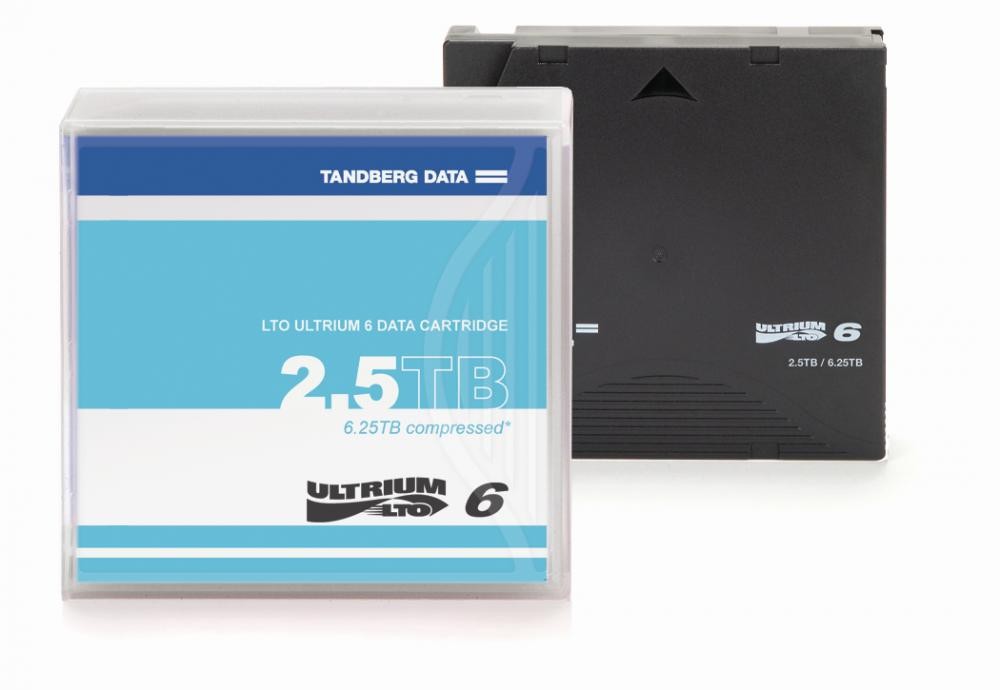Overland-Tandberg 434021 supporto di archiviazione di backup Nastro dati vuoto 2,5 TB LTO 1,27 cm cod. 434021