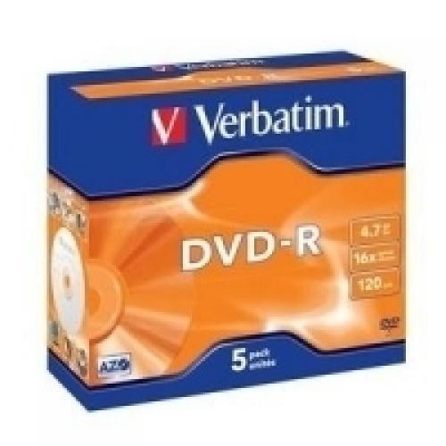 Verbatim DVD-R Matt Silver - 43519/5