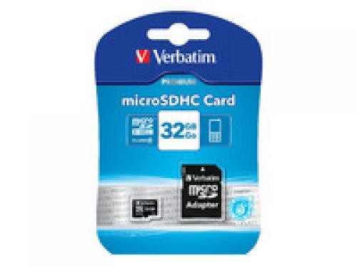 Verbatim Premium 32 GB MicroSDHC Classe 10 cod. 44083