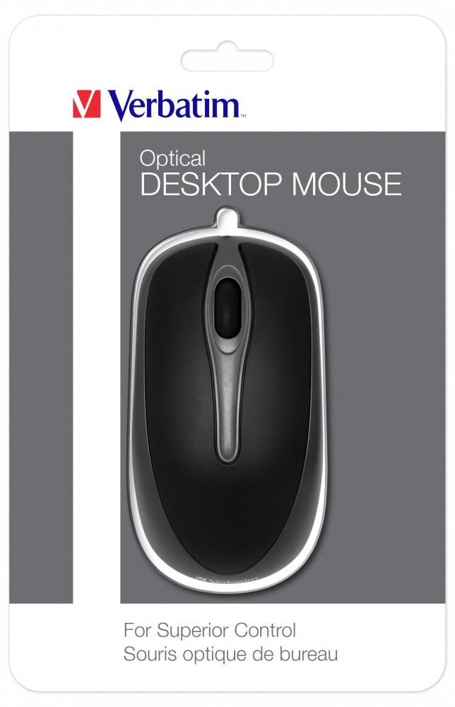 Verbatim 49019 mouse Ambidestro USB tipo A Ottico 1000 DPI cod. 49019
