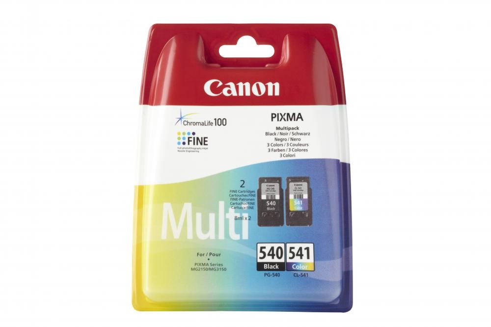 Canon Cartucce d'inchiostro Multipack PG-540 CL-541 C/M/Y cod. 5225B006