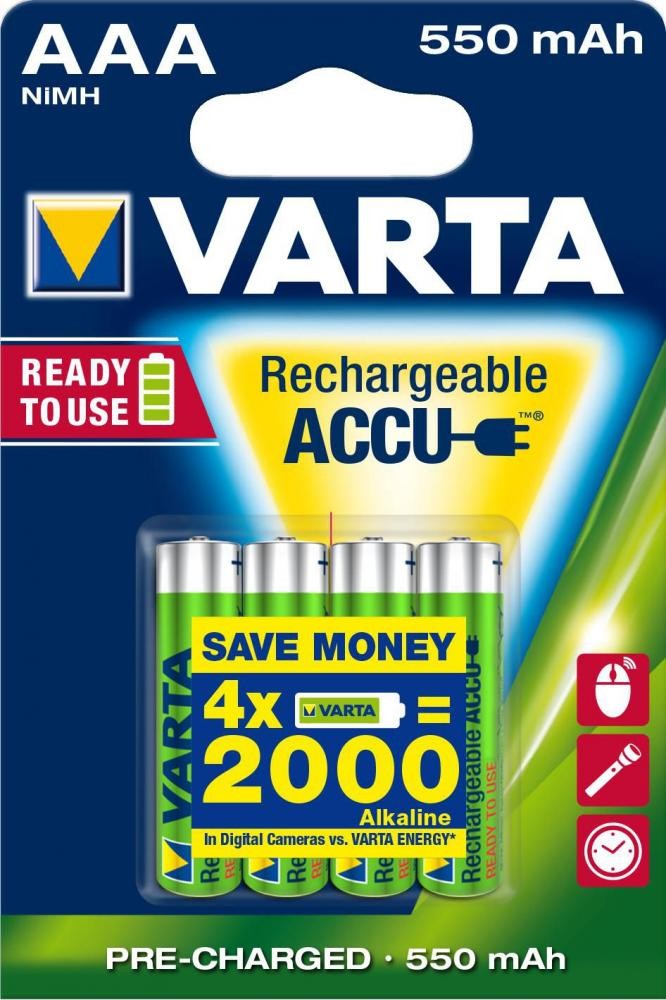 Varta Ready2Use HR03 4pcs - 56743 101 404