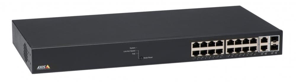 Axis 5801-692 switch di rete Gestito Gigabit Ethernet (10/100/1000) Supporto Power over Ethernet (PoE) Nero cod. 5801-692