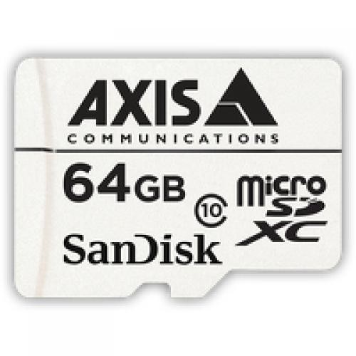 Axis 5801-951 memoria flash 64 GB MicroSDHC Classe 10 cod. 5801-951