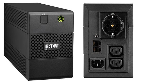Eaton 5E 850I USB DIN A linea interattiva 0,85 kVA 480 W 3 presa(e) AC cod. 5E850IUSBDIN