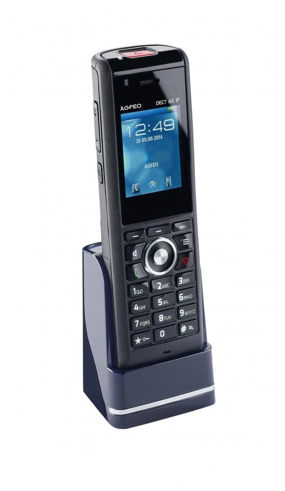 AGFEO DECT 65 IP Telefono DECT Nero cod. 6101371