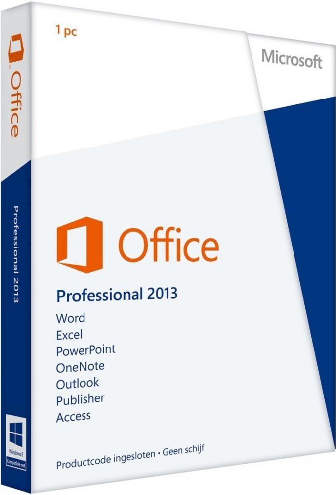 DELL Microsoft Office Professional 2013 Suite Office Full 1 licenza/e cod. 630-15806