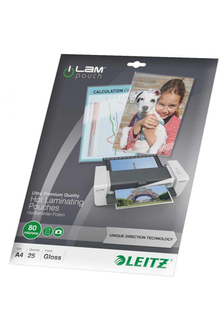 Leitz iLAM UDT pellicola per plastificatrice 25 pz cod. 74790000