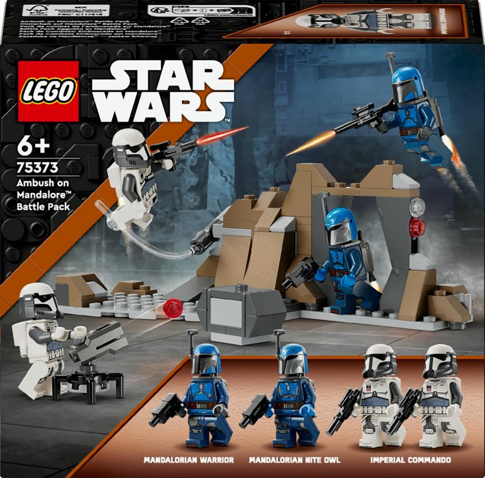 LEGO LEGO BATTLE PACK AGGUATO SU MANDALORE - 75373