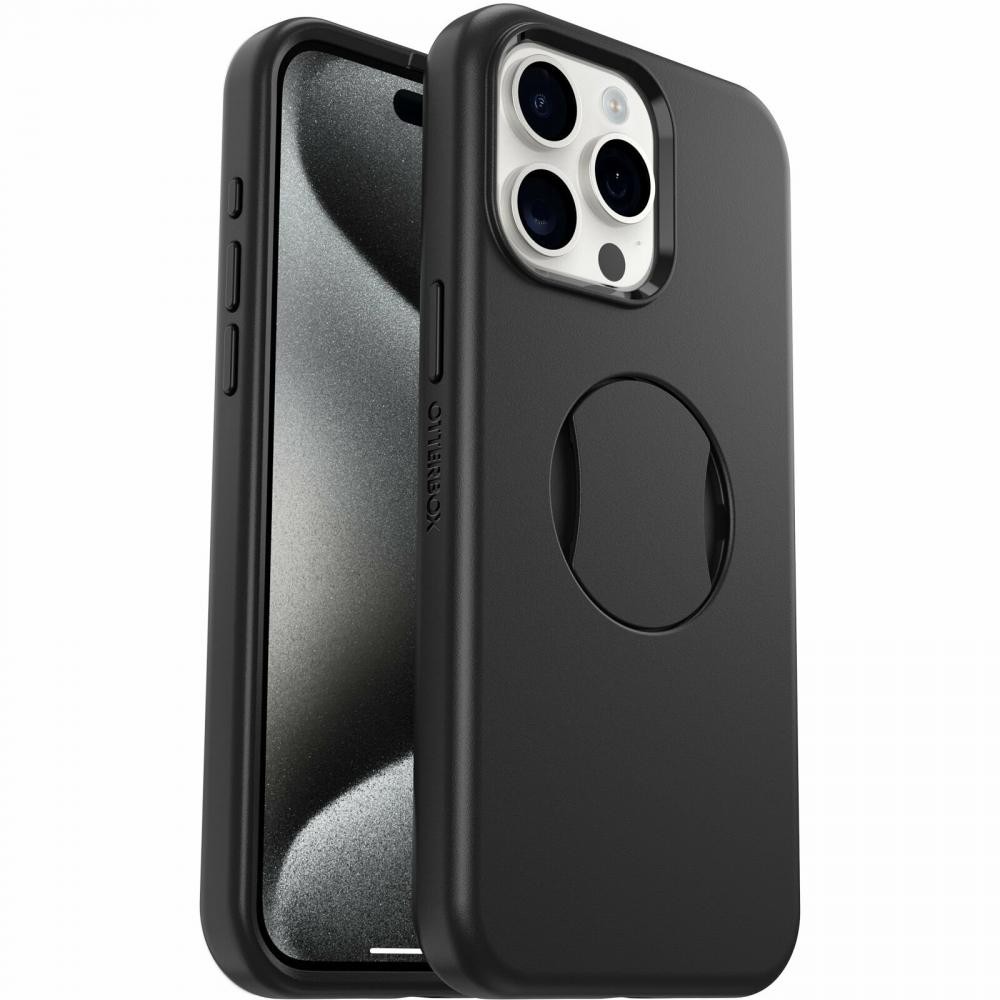 OtterBox OtterBox OTTERGRIP SYMME IPHONE 15 PROMAX BLK - 77-93170