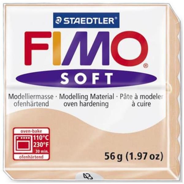 Staedtler FIMO soft Argilla da modellazione 56 g Rosa 1 pz cod. 8020-43