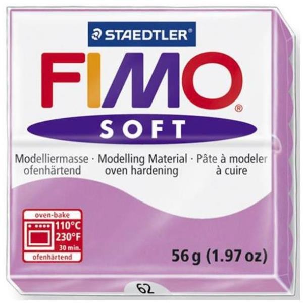 Staedtler FIMO soft Argilla da modellazione 56 g Lavanda 1 pz cod. 8020-62