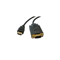 Praim 80EC00065 cavo e adattatore video 1,2 m VGA (D-Sub) HDMI tipo A (Standard) Nero cod. 80EC00065