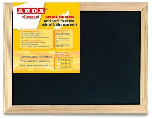ARDA 875 lavagna e accessori Nero Legno cod. 875