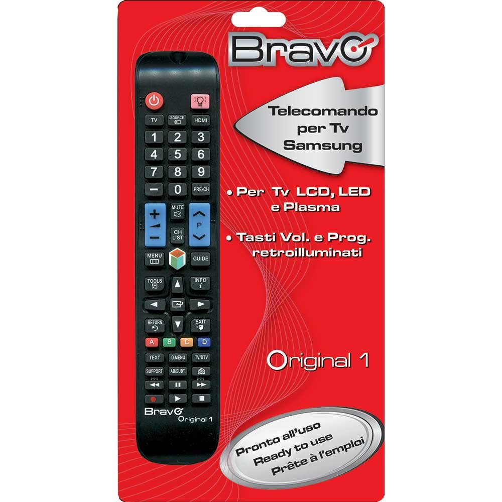 Bravo Original 1 telecomando IR Wireless TV Pulsanti cod. 90202047