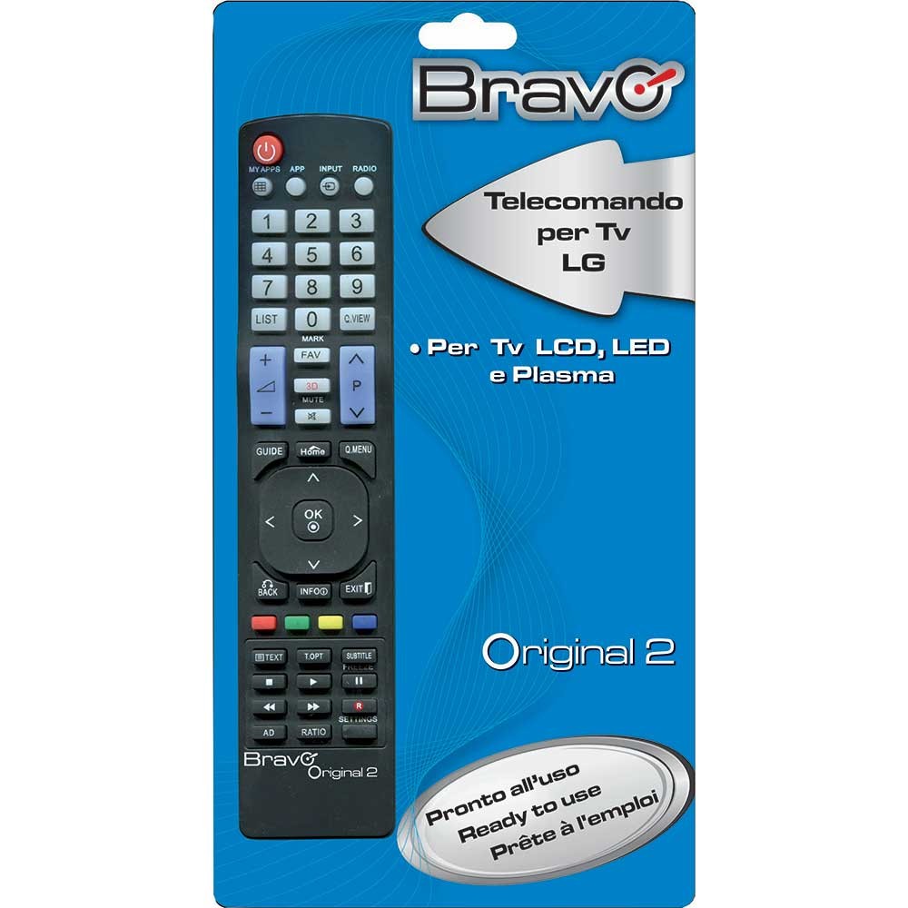 Bravo Original 2 telecomando IR Wireless TV Pulsanti cod. 90202048